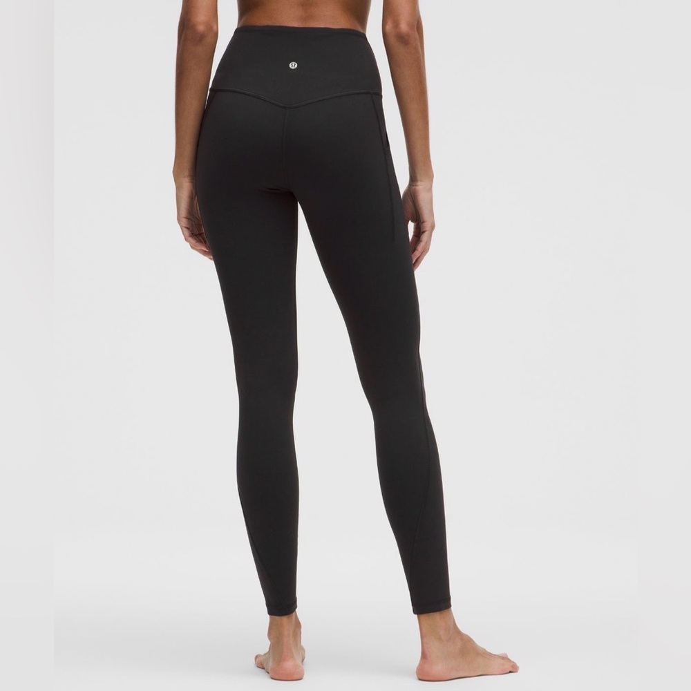 NWT Lululemon Align High-Rise Leggings Pants With Pockets 28”, black, 6 - Picture 3 of 6
